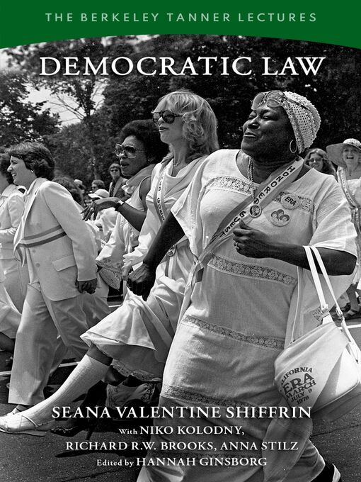 Title details for Democratic Law by Seana Valentine Shiffrin - Available